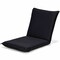 Adjustable Floor Chair 6 Position Foldable Back Support Mesh Fabric Coffee